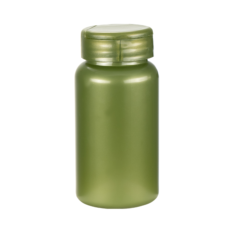 Bottiglia rotonda alta in PET da 120 ml