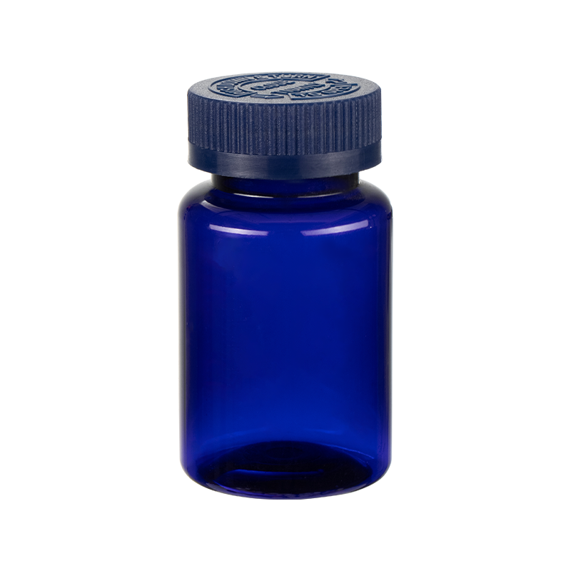 Bottiglia rotonda in PET da 120 ml