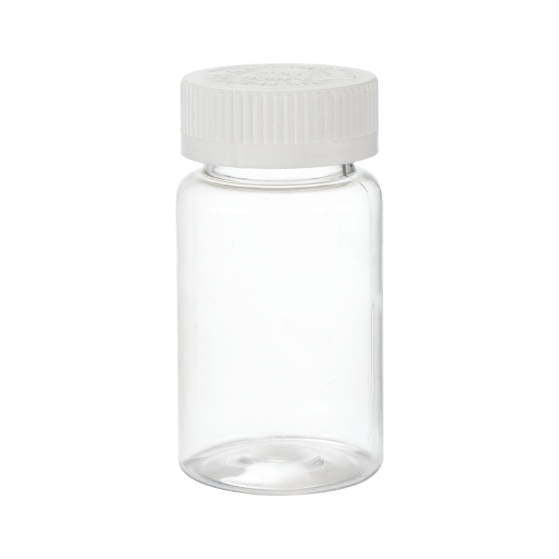Bottiglia rotonda in PET da 100 ml