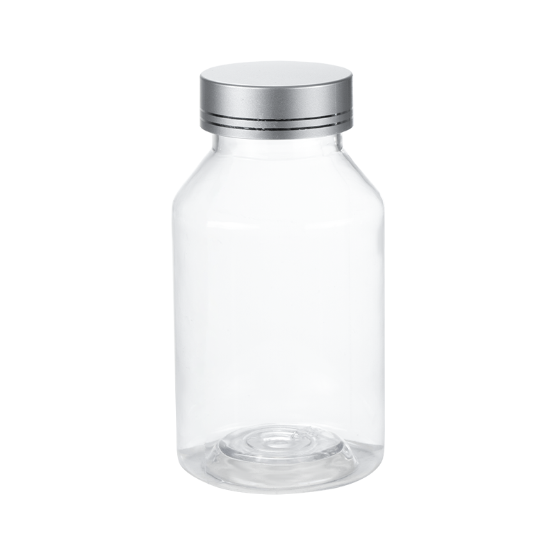 Bottiglia a spalla obliqua in PET da 200 ml