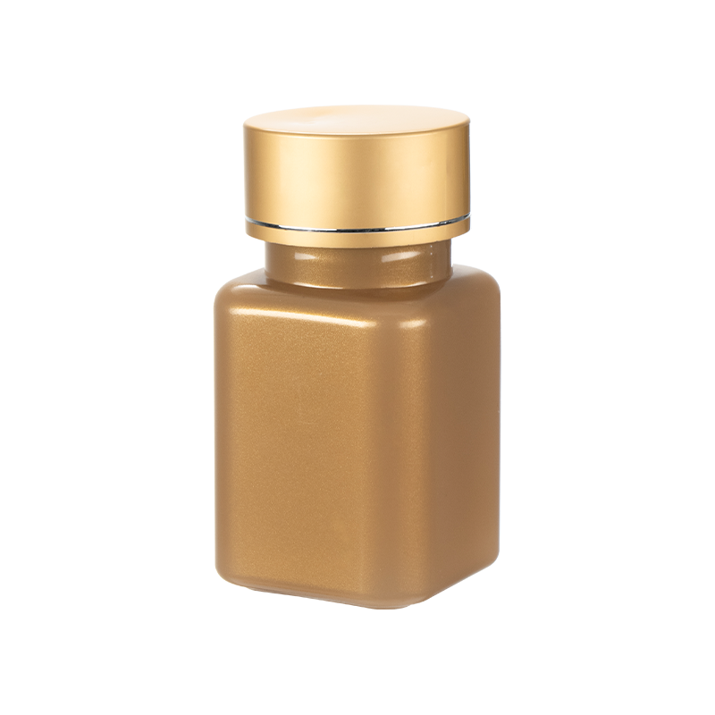 Bottiglia quadrata in PET da 80 ml