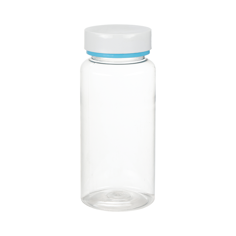 Bottiglia rotonda alta in PET da 300 ml