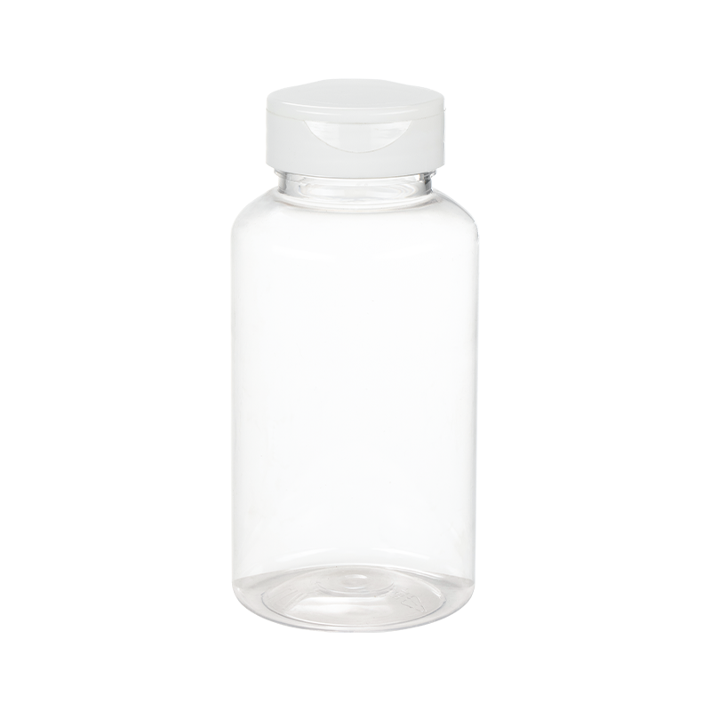 Bottiglia rotonda in PET da 200 ml