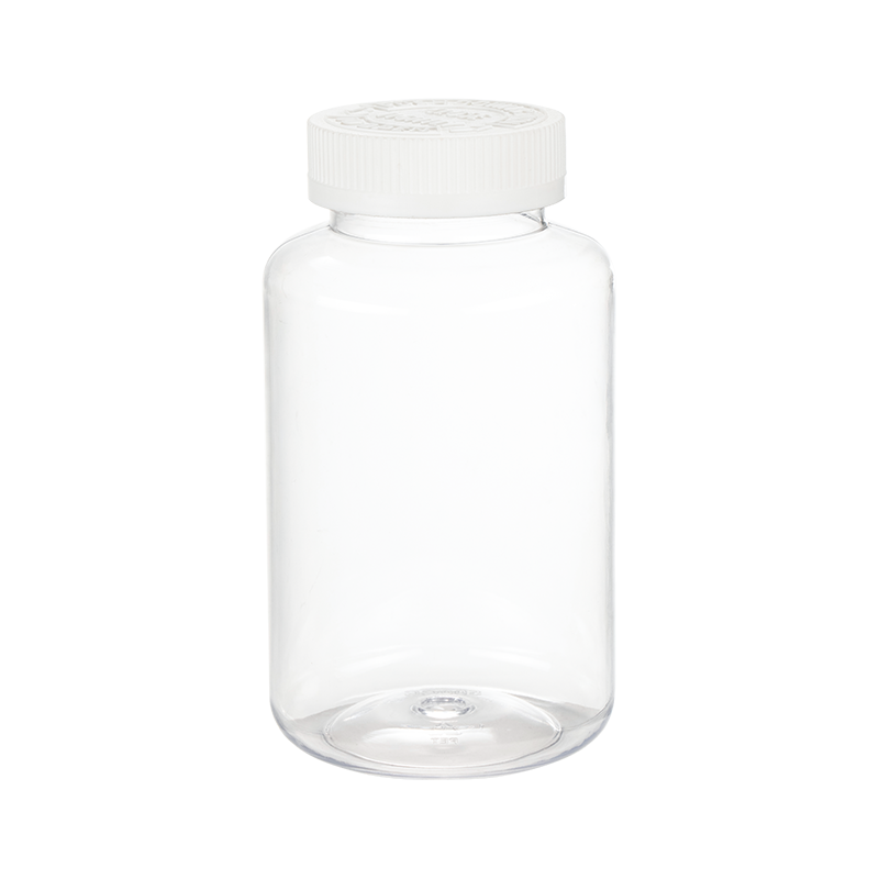 Bottiglia rotonda in PET da 500 ml