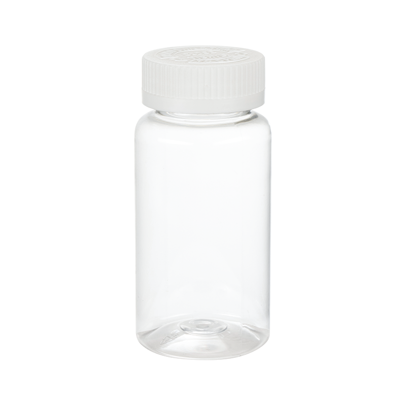 Bottiglia rotonda alta in PET da 150 ml