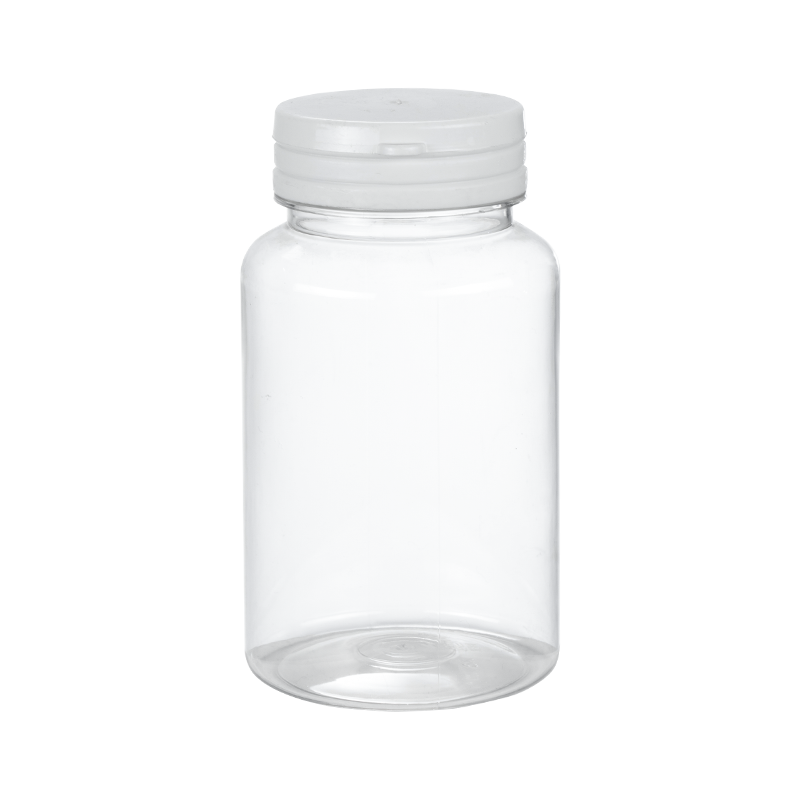 Bottiglia rotonda a strappo in PET da 200 ml