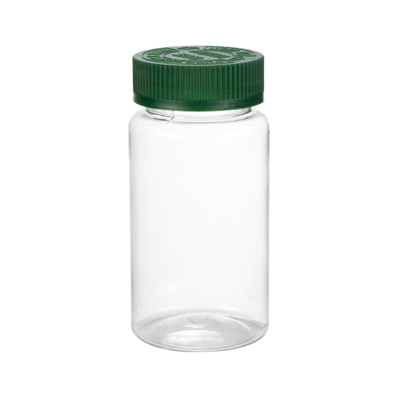 Bottiglia rotonda alta in PET da 200 ml