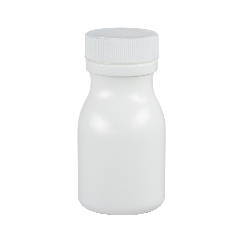 Bottiglia a forma di latte in HDPE da 60 ml per conservare caramelle