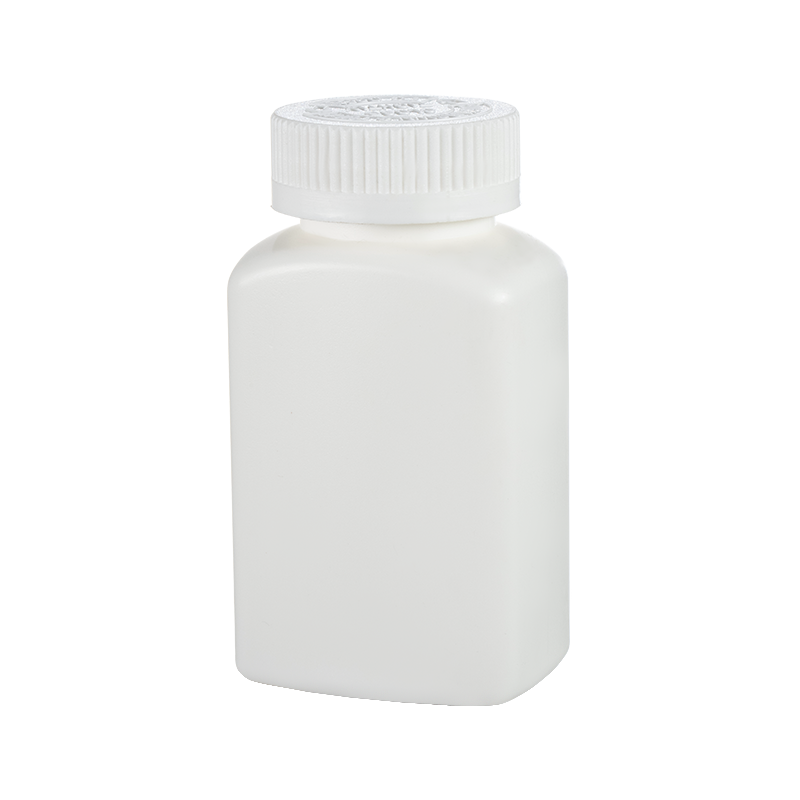Bottiglie quadrate in HDPE per la conservazione di prodotti sanitari