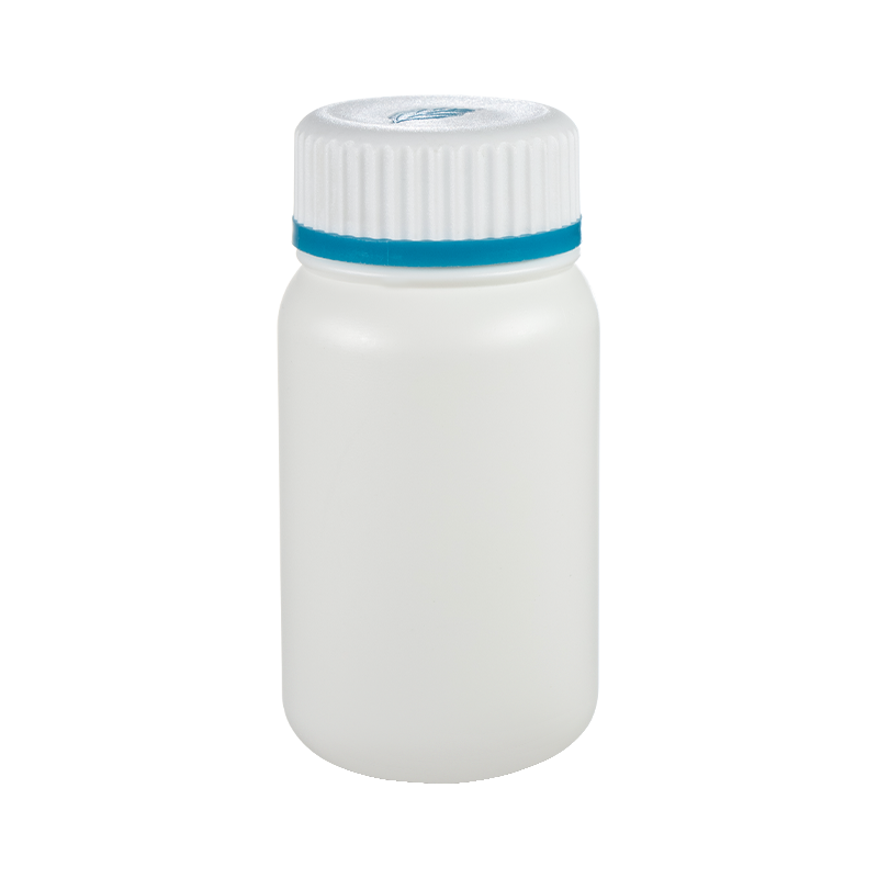 Bottiglia rotonda a foglia in HDPE da 200 ml